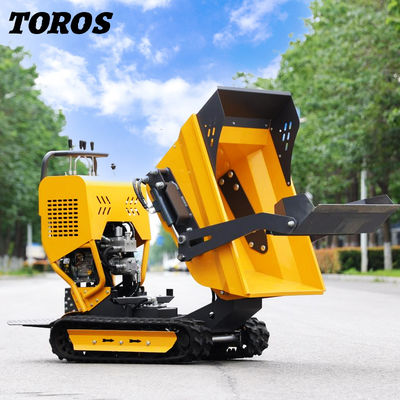 comprar Amarelo 0,5-0,8 toneladas Mini-Dumper com travões aerodinâmicos / hidráulicos online manufacture