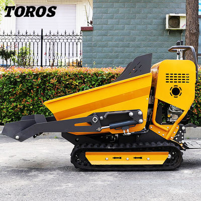 comprar Mini dumper de 500 kg com trilho para transporte de curta distância certificado EURO 5 online manufacture