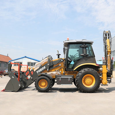 comprar A máquina a mais poderosa customizável 2400r/Min Fast Speed ​​do carregador do Backhoe online manufacture