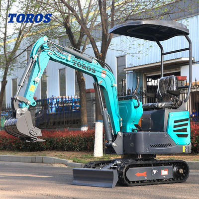 1Máquina mini-excavadora portátil de 2 toneladas multifuncional