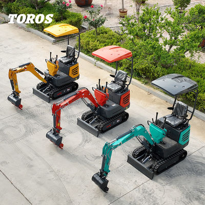 4 km/h Mini-excavadora doméstica Manuseio de material Pequena mini-excavadora