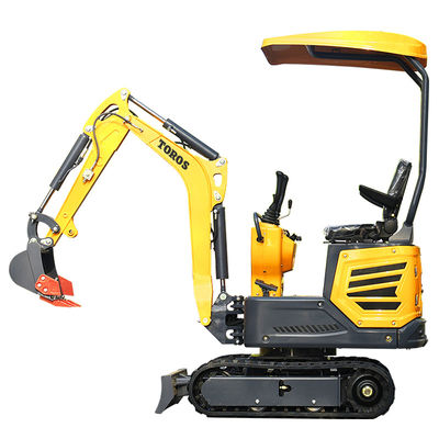 4 km/h Mini-excavadora doméstica Manuseio de material Pequena mini-excavadora