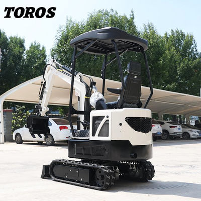 19KW Toros Mini Excavator Hydraulic 1,5 Ton Mini Digger Home Use