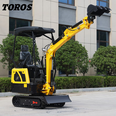 19KW Toros Mini Excavator Hydraulic 1,5 Ton Mini Digger Home Use