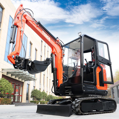 Engenharia Municipal 2.5 Ton Mini Excavator 24.5kw Micro Mini Excavator Com Cabine