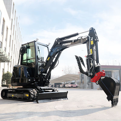 Toros 3,5 toneladas Mini Digger Minibagger Equipamento de escavação compacto