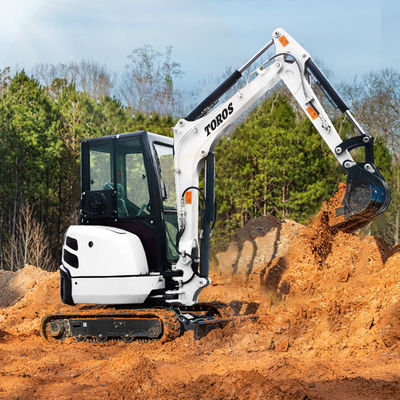 Toros 3,5 toneladas Mini Digger Minibagger Equipamento de escavação compacto