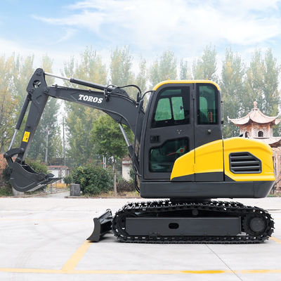 Excavadora mini hidráulica de 1,2 toneladas com 1200 mm de comprimento de trilho