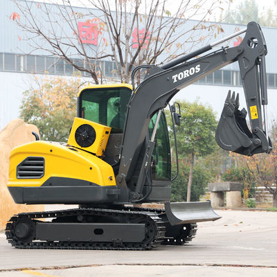Altura máxima de escavação 4450 mm Máquina mini-escavação com comprimento de bastão 1240 mm