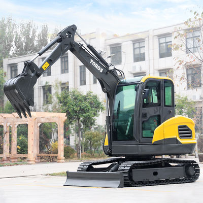 Largura de trilho de 300 mm Máquina de mini escavadeira Profundidade máxima de escavação 2345 mm Base de rodas 1800 mm