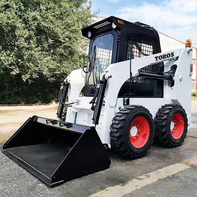 TOROS Branco JC45 JC65 Carregador Hidráulico Skid Steer Com Acessórios