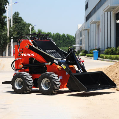 18.2KW Mini Skid Steer Loader Compacto Front End Loader Multipurpose