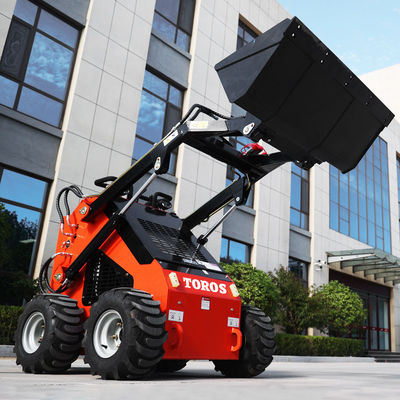 Mini carregador de múltiplos propósitos do boi do patim da eficiência elevada para a construção