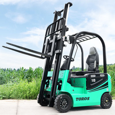 2.5ton 4 Wheel Electric Forklift Truck Electric Counterbalance Truck Certificado pela EPA