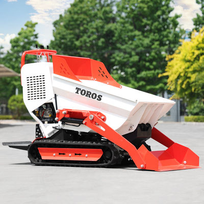 Dumper de esteira pequeno com motor diesel