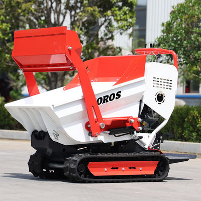 Dumper de esteira pequeno com motor diesel