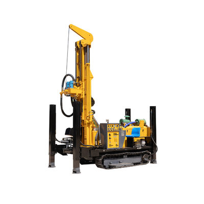 EURO 5 Máquina de perfuração de poços de água certificada com cravador 4100*1950*2600mm