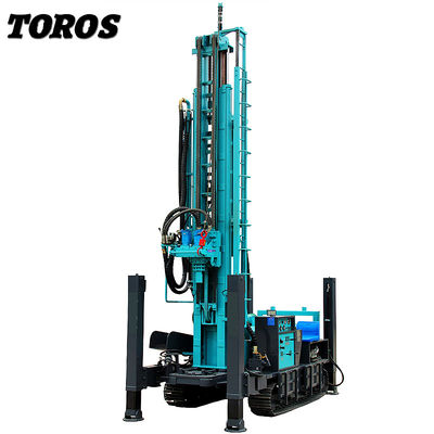 EURO 5 Máquina de perfuração de poços de água certificada com cravador 4100*1950*2600mm