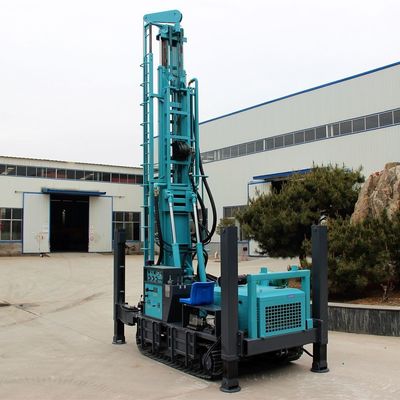 EURO 5 Máquina de perfuração de poços de água certificada com cravador 4100*1950*2600mm