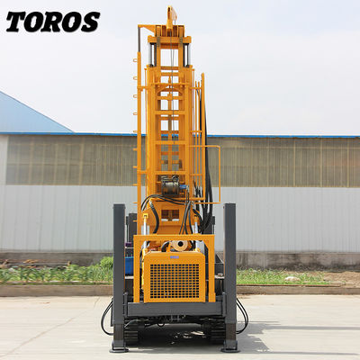 EURO 5 Máquina de perfuração de poços de água certificada com cravador 4100*1950*2600mm