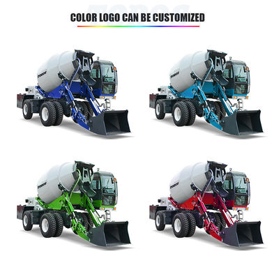Máquina de mistura de concreto 4×2 Caminhão de mistura de concreto pronto Caminhão de mistura de concreto para canteiros de obras