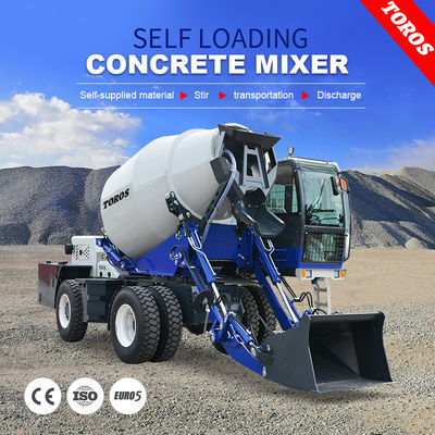 Máquina de mistura de concreto 4×2 Caminhão de mistura de concreto pronto Caminhão de mistura de concreto para canteiros de obras