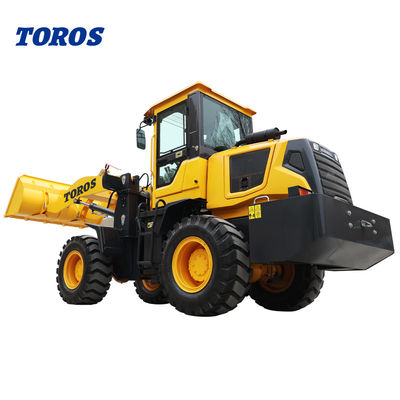 Máquina de carregamento de rodas mini do poderoso motor da EPA para projetos de construção