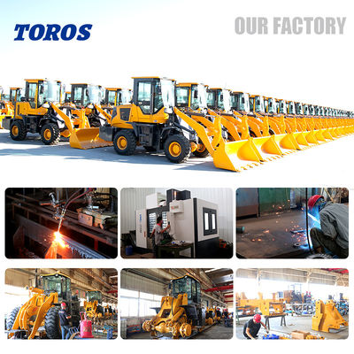 Carregador de rodas de pequena dimensão de 3000 kg Carregador de rodas de construção multifuncional