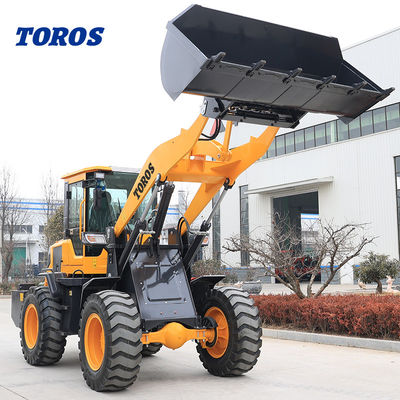 Máquina de carregamento de rodas mini do poderoso motor da EPA para projetos de construção