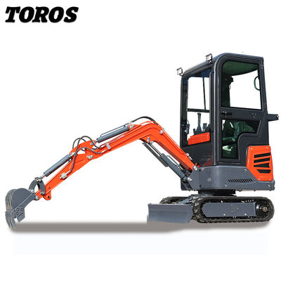 Manipulação de materiais Mini-excavadora de 1,2 toneladas