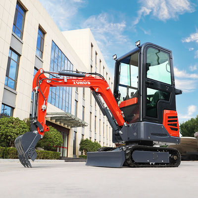 Toros Mini Excavadora Hidráulica Equipamento de Escavação Compacto Para Paisagismo