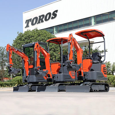Manipulação de materiais Mini-excavadora de 1,2 toneladas