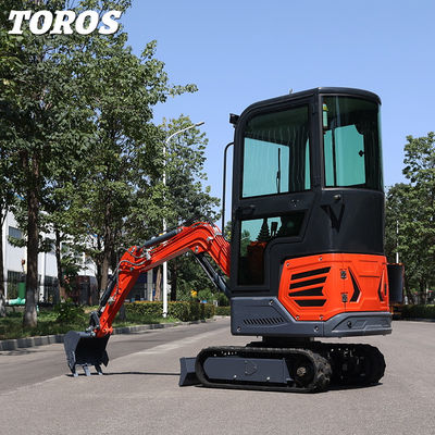 Excavadora mini-crawler de 1 tonelada personalizável com 405 mm de distância do solo