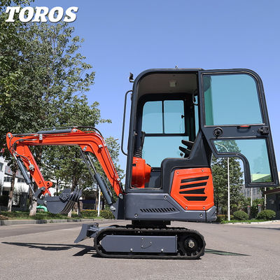 Excavadora Mini Crawler Leve Max. Profundidade de Escavação Vertical 1655mm