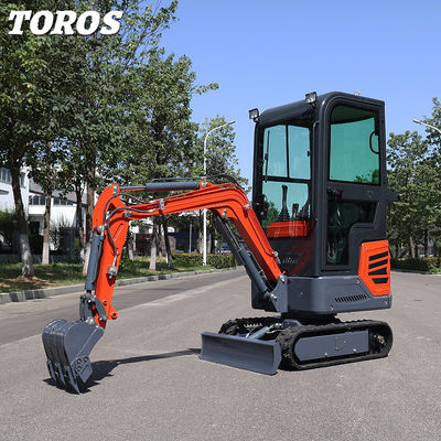 Excavadora mini-crawler de 1 tonelada personalizável com 405 mm de distância do solo