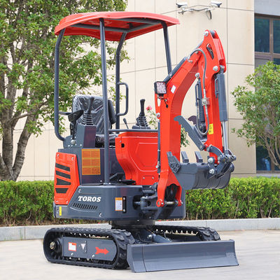 Excavadora de pequena dimensão de 1200 kg Mini Equipamento de Escavação