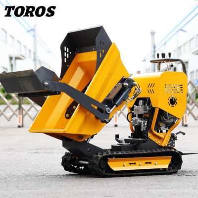 Suporte de carregamento frontal em diesel Mini Crawler Dumper 200Hp-400Hp Potência