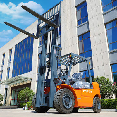 Caminhão de empilhadeira diesel resistente da categoria industrial com transmissão hidráulica