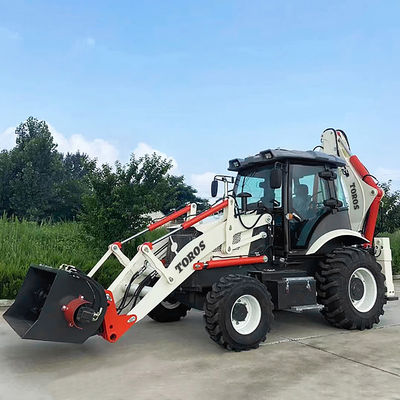0.3m3 Excavadora de balde Equipamento de carregamento de retroescavadeira de alta potência
