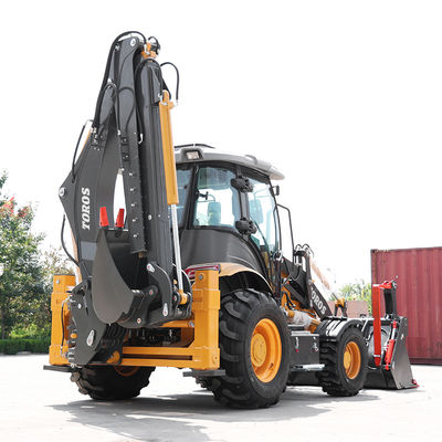 0.3m3 Excavadora de balde Equipamento de carregamento de retroescavadeira de alta potência
