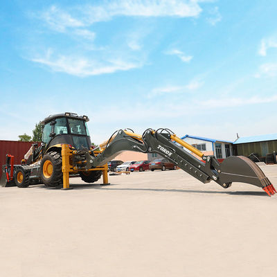 A máquina a mais poderosa customizável 2400r/Min Fast Speed ​​do carregador do Backhoe