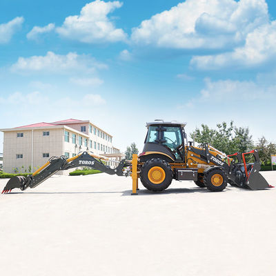 A máquina a mais poderosa customizável 2400r/Min Fast Speed ​​do carregador do Backhoe