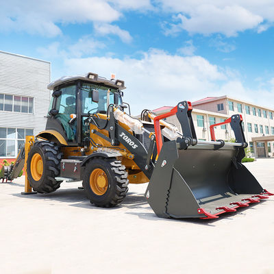 0.3m3 Excavadora de balde Equipamento de carregamento de retroescavadeira de alta potência