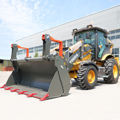Equipamento de carregador de retroescavadeira de grande porte multifuncional 8300 kg Peso total