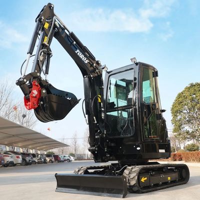 Excavadora hidráulica compacta e eficiente de 3,5 toneladas com motor a diesel