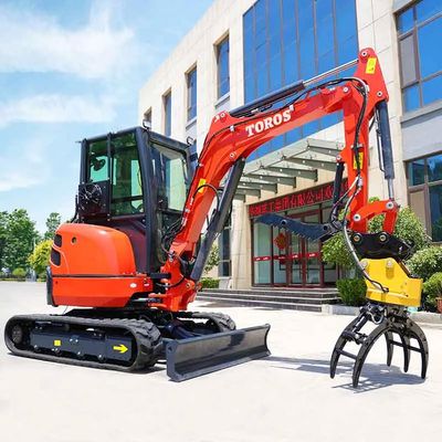 Compacta e confiável TE-35s Mini Excavadora Hidráulica Com Capacidade de Balde de 0,09m3