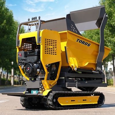 Mini-Dumper com trilho robusto Operação suave Alto desempenho