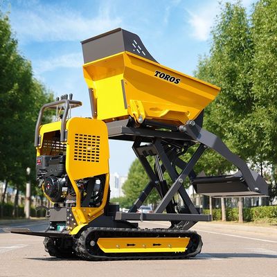 Versátil Pequeno Tracção Dumper Motor Capacidade de combustível 5.3l Para construção leve