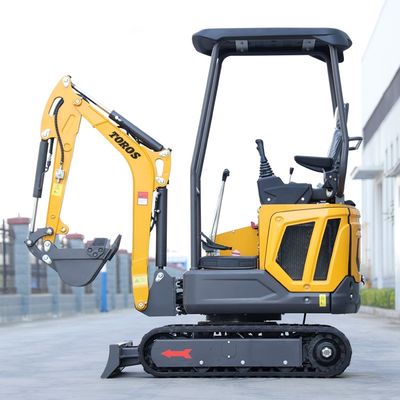 920 mm Distância do centro da pista Mini Excavadora de rastreamento para projetos de construção