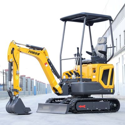 3060 mm comprimento total compacto escavadeira de rastreamento 1 tonelada com 8kn força máxima de escavação